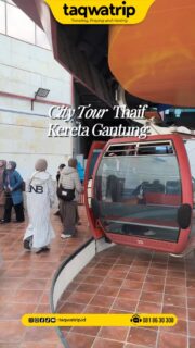Menikmati indahnya city tour Thaif, kota sejuk penuh sejarah dan keindahan di tanah Arab.Dikelilingi pegunungan, udara yang dingin, serta pemandangan yang menenangkan membuat perjalanan terasa begitu berkesan 🤍Bersama Taqwatrip, bukan hanya ibadah yang nyaman, tapi juga pengalaman perjalanan yang tak terlupakan 🕋🚍#Taqwatrip #Thaif #CityTourThaif #UmrohPlus #perjalananumroh