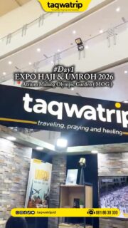 #DAY1
EXPO HAJI UMROH 2026
📍ATRIUM MALANG OLYMPIC GARDEN