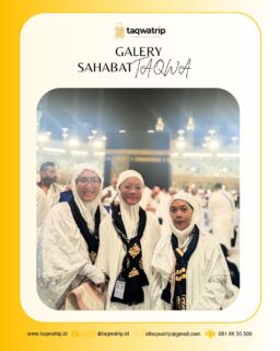“Alhamdulillah, satu per satu tamu Allah kembali dengan membawa cerita, doa, dan pengalaman berharga dari Tanah Suci. Semoga setiap langkah ibadah diterima oleh Allah SWT dan menjadi umroh yang mabrur. Terima kasih telah mempercayakan perjalanan ibadah bersama TaqwaTrip. 🤍🕋”